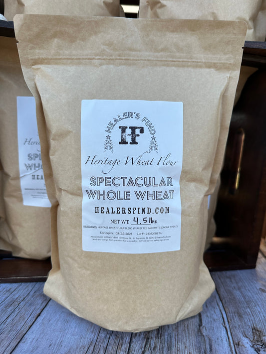 Spectacular Whole Wheat Heritage Flour 2.5lbs